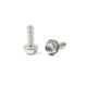 T/T Payment Term 304 Stainless Steel Hex Screw Flat Tail Self Tapping Screw 14 x3/4