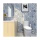 Tiles Design Vinyl Wallpaper Embossed Tile Wallpaper Bathroom Wall Paper 3D