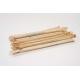 Pointed Biodegradable PLA Straws 12x230mm With Paper Wrap