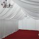 SX-387 Beautiful Wedding Stage Decorative White Drapery Hanging Ceiling Drapes