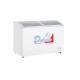 DUKERS Curved Glass Door Showcase Commercial Refrigerator Freezer 220V 50Hz