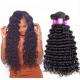 Deep Wave 1B 100% Brazilian Human Virgin Hair Bundles For Black Lady