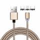 Stable  1M 2M LED Micro Type C Magnetic Cable , Magnetic Usb Charging Cable