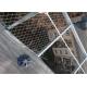SUS 316 Stainless Steel Wire Rope Mesh Fencing 2.0mm Weather Proof