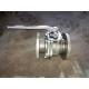316l Stainless Steel Ppl Seat Lining Flange Ball Valve , Industrial Control Valves