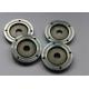 Auto Precision Plastic Mold Components Silver Wheel Gear With Steel Material