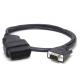 J1962 male to DB9 male OBD II Extension Cable
