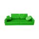 ‎Machine Wash Green 10PCS Kids Play Couch Sofa 14KG For Toddlers
