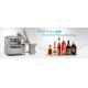 automatic wine filling equipment alcoholic drink glass bottle filling capping machine food class stainless steel ce