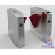 LED Direction Indicator Metro Station Access Control Flap Turnstile for Office