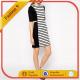 Dress in Stripe with Cut Outs