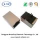 1x1 RJ45 Single Port 10/100 Base-T RJ45 Connector With 5 Magnetic Cores