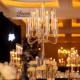 9  Candle Crystal Glass Candelabra  Centerpieces Table Decoration 120cm