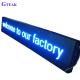 Scrolling running message electronic led display