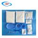Medical Supplies Nonwoven Disposable Blue Ophthalmology Pack Kit for Ophthalmic Surgeries