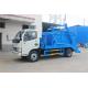 Mobile Dongfeng 4 Cbm Waste Removal Trucks 6 Wheel With Hydraulic Control
