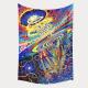 3D Print Trippy Mushroom Tapestry Hippie Psychedelic Abstract Art Tapiz for Wall Hanging