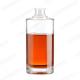 Customized Xo Transparent Glass Bottle 500ml 750ml Whisky Gin Bottle With Cork Stopper