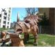 Dinosaur Robot  Giant Life Size Dinosaur Theme Park Styracosaurus Models