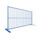 Blue Canada Temporary Construction Fence Panel 60x150mm Standard Mesh Size Outdoor