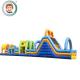 Customized size inflatable obstacle course race obstacle course inflatable