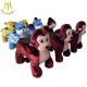 Hansel amusement animals ride and electric animals scooter for mall with motorized plush riding animals