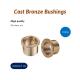C86300 C93200 C95400 Cast Bronze Bushings Customization Grooving Type And Product Size