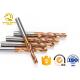 Professional Solid Carbide Reamers Spiral U Groove High Speed Processing