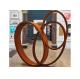 Large Art Craft Modern Ribbon Corten Steel Garden Sculpture Contemporary Metal Sculpture