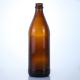 SCREW CAP Beer Empty Glass Bottles with Crown Caps 700ml 750ml Creative Small Amber Bottle