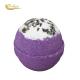 Multi - Colored Organic Bath Bomb With Petal On Top 120g Custom Weight