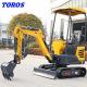 EPA Certified Powerful Compact Mini Digger Machine For Landscaping