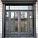 Galvanized Steel Decorative Entry Door Modern Stainless Steel Entry Doors