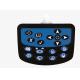 PC / PET Multi Keys LED Backlit Membrane Switch Panel High Sensivity RoHS