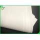 High Strength 35gsm Uncoated MG White Paper Roll For Food Grade Packages