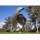 Garden Large Modern Abstract Stainless Steel Decorative Sculpture