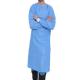 SMS Blue ISO13485 S M L Disposable Patient Gowns