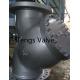 ANSI 300 LB Carbon Steel Flanged Y Strainer 24 In RF Ends Cast Steel A216 WCB Strainers