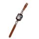 38mm Band Width Leather Strap Watchband for iWatch Luxury Design