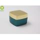Square Shape Empty Cream Containers , Acrylic Cream Storage Jars 50ml