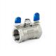 High Pressure Stainless Steel 1PC Ball Valve with Butterfly Handle Pn16 Model NO. Q11F-16P