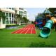SBR Glue Realistic Artificial Grass Turf For Kindergarten Playground