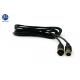 Aviation Connector 4 Pin Din Waterproof CCTV Cable Length 1M , 3M , 5M