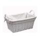 wicker storage baskets with handle willow storage basket manufacturer square shape