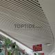 Deco Aluminum Extruded Baffle Profile Pop Suspended Metal Aluminium Linear Ceiling