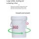 Paint 1L / 2L / 5L / 10L Plastic Buckets Customized Plastic Pails