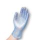 XS Blue Disposable Medical Vinyl Gloves For Lab Examination