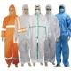 CE Type 5 6 Approved Disposable Protective Coveralls Nonwoven Suit Customized Service