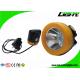 Magnetic Charging Led Mining Headlamp , Mining Cap Lights For Occupational Safety