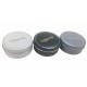 100g Screw Top Small Round Tins With Lids , Pomade Empty Metal Cans